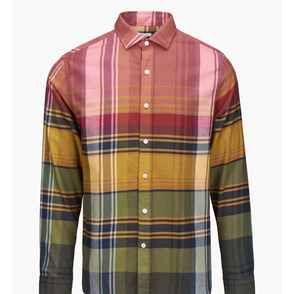 Swims Lux Flannel Shirt, NWT Solva Hickory